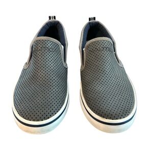 Nautica Kid's Slip-On Sneakers, Gray, Size 11